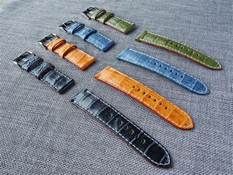 best panerai croc straps|custom made panerai straps.